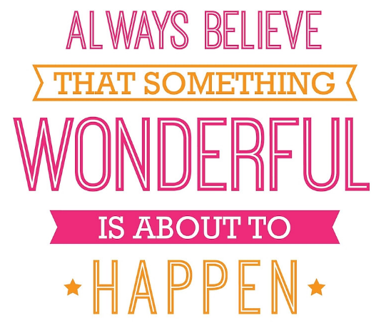 always believe happier