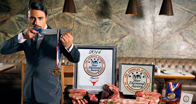 Nusret Gökçe Turkish butcher